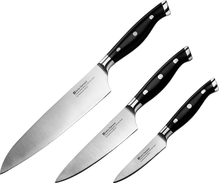 Набор ножей кухонных Swiss Diamond SDPKSET03 (3 штуки)