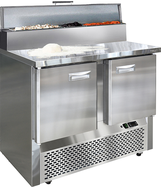 Стол холодильный для пиццы Finist СХСнпц-800-2