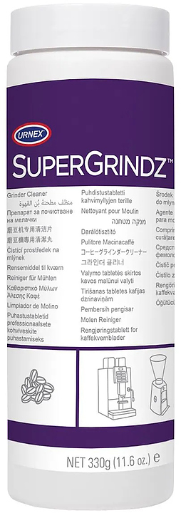 Средство для очистки кофемолок URNEX SuperGrindz 330 г, банка