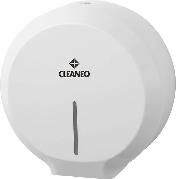 Диспенсер туалетной бумаги CLEANEQ KW-7316 (АБС пластик) белый глянец