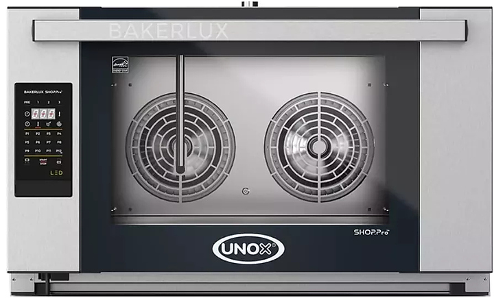 Печь конвекционная UNOX XEFR-04EU-ELDV-DR Rossella со сливным отверстием