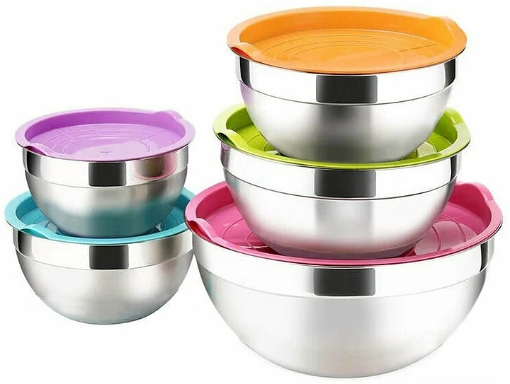 Миска для салатов MGSteel 77823 d 18 см h 9 см нерж.сталь