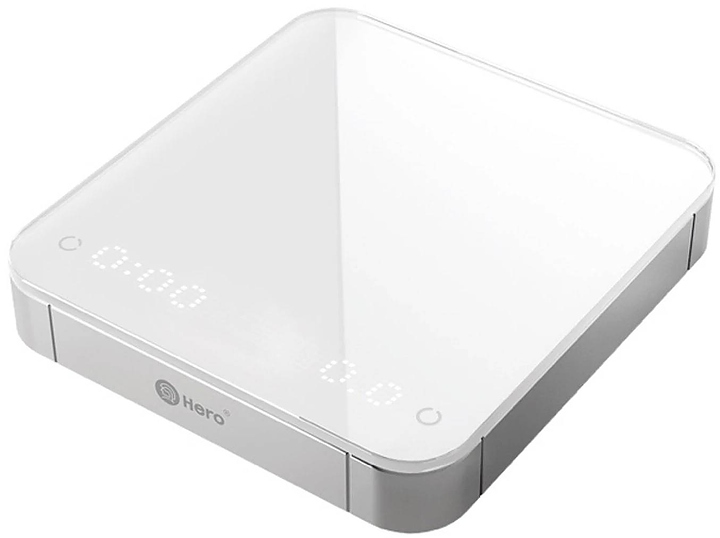 Весы для кофе ZeroHero Coffee scale белые