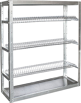 Стеллаж кухонный ПищТех Эконом СКТК-3КЭ-М