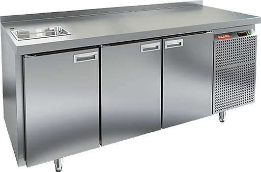 Нейтральная секция с мойкой HICOLD 1G l=445 мм