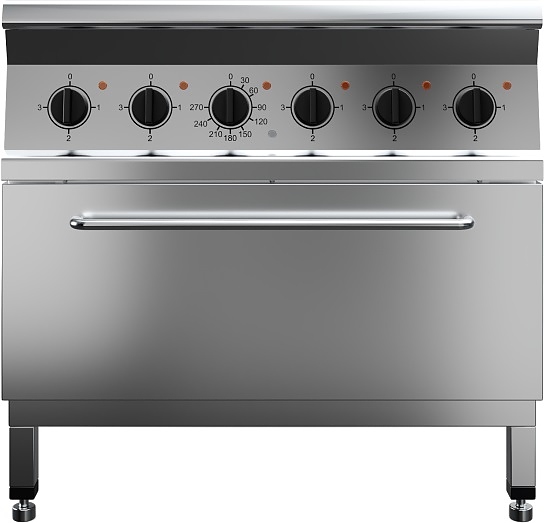 Плита электрическая Rada P9Q4/FP с жарочным шкафом