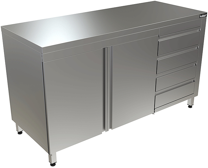 Стол производственный КОБОР СТ/1-100/60/Р