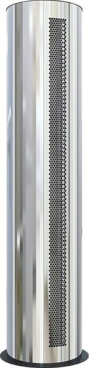 Воздушная завеса Тепломаш Колонна КЭВ-115П6145W (нерж. сталь) глянцевая