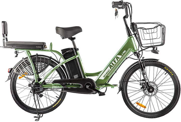 Электровелосипед GELBERT ALFA 2 PRO зеленый
