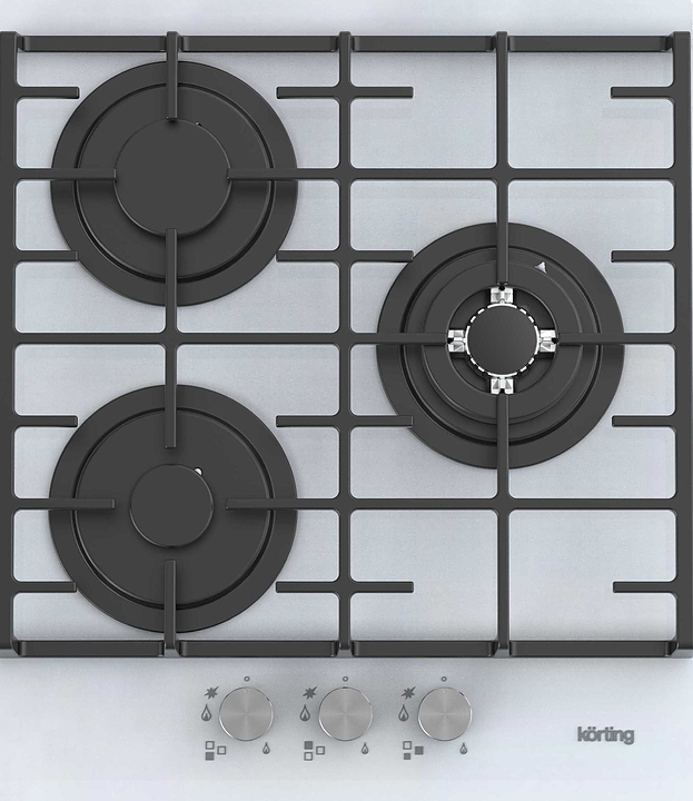 Варочная панель газовая Korting HGG 4825 CTW белая