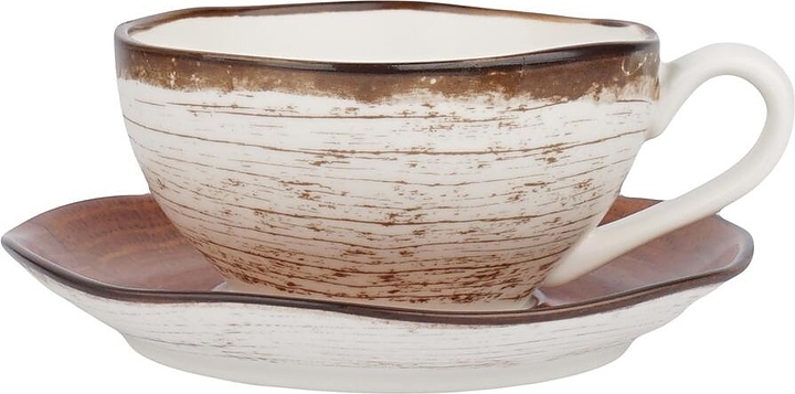 Чайная пара P.L. Proff Cuisine WM 245110 Wood Fusion 230 мл (фарфор)