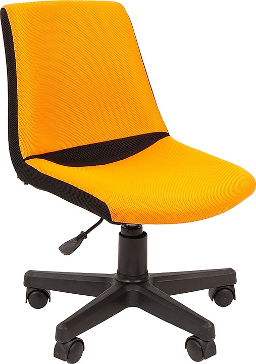 Кресло детское Chairman KIDS 115, черно-оранжевое