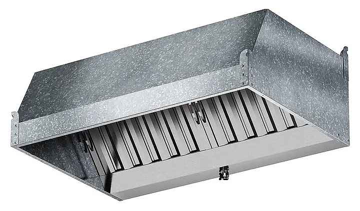 Зонт вытяжной пристенный Мебель Фронт ЗВЦ 03 (2200х1400х400 мм)