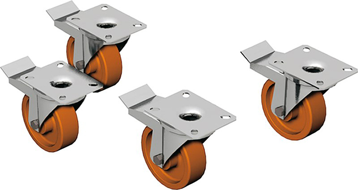 Комплект из 4 колес Angelo Po KRTB610