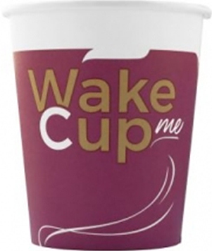Стакан бумажный Формация 250 мл WakeMeCup (1500шт.)