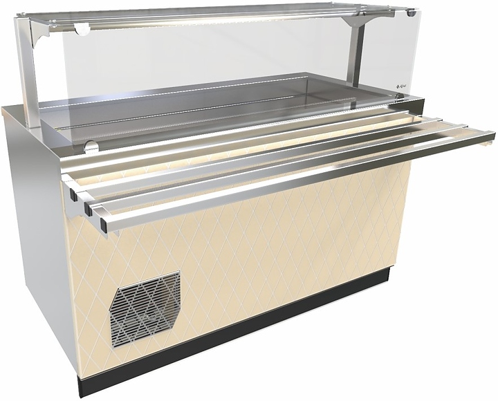 Прилавок-витрина холодильный Abat Сэйла ПВВ(Н)-70Е-01-НШ ромб