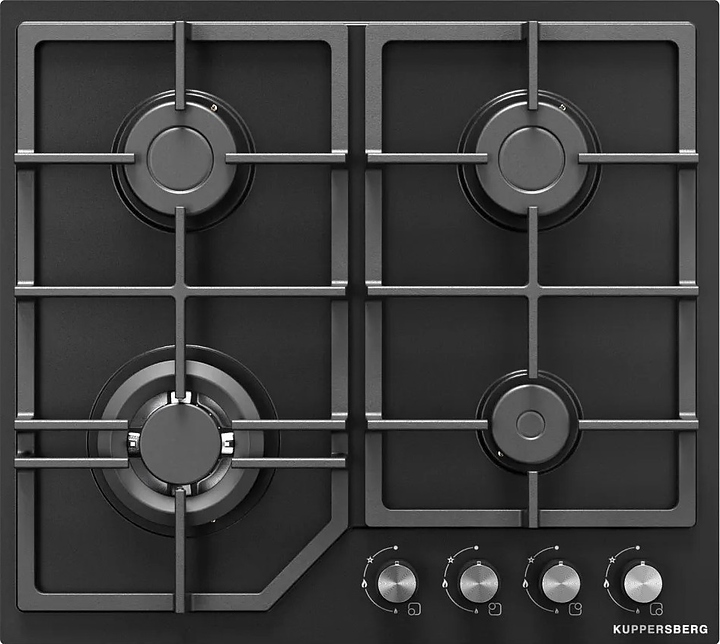 Варочная панель газовая Kuppersberg TS 68 B черная
