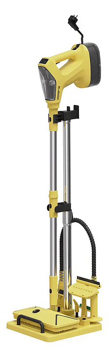 Пароочиститель компактный Polaris PSC 1701C желтый, серебристый