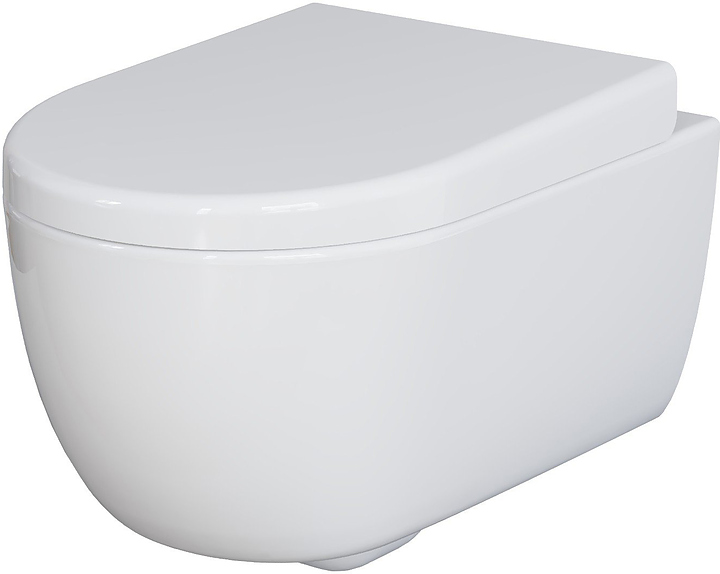 Унитаз подвесной Ambassador Abner 103T20001R белый глянцевый