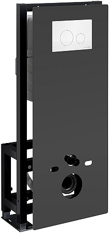 Система инсталляции для подвесного унитаза Wasserkraft Glan 66TLT.010.ME.BL.WH02