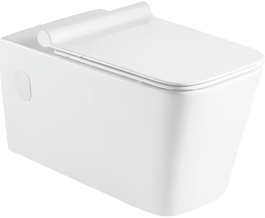 Унитаз подвесной с сиденьем Azario QUADRO AZ003, фаянс