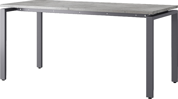 Стол компьютерный КОБОР KP-140/60 graphite/chicago