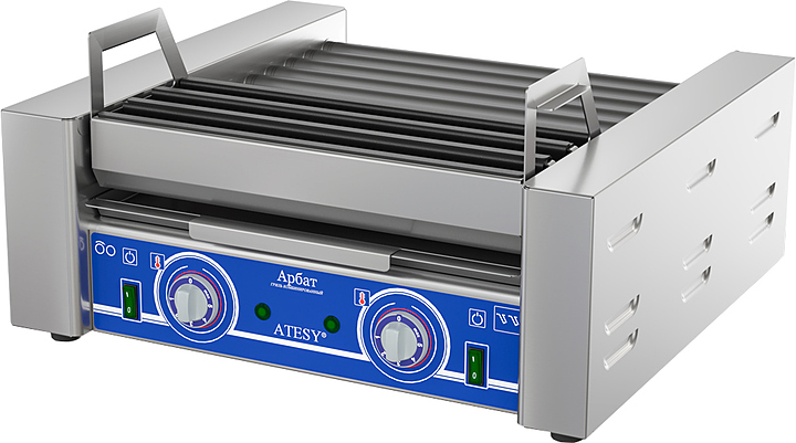 Гриль роликовый ATESY КГ-7.3-570-01