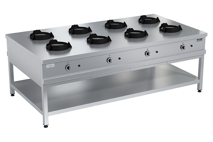 Вок-станция газовая Вулкан KSW 08 8795 WOK