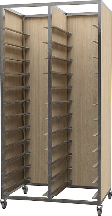 Тележка-шпилька для гастроемкостей Gastrolux Ш2-GN/24/Z