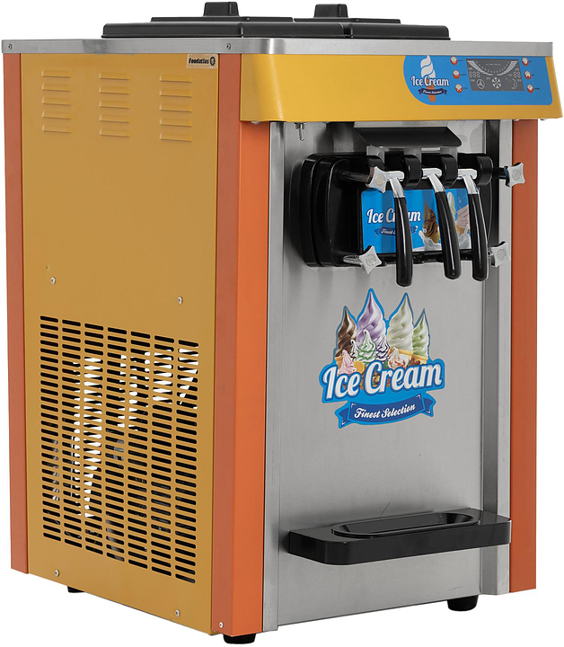 Фризер мягкого мороженого Foodatlas MQ-L18T Eco желтый