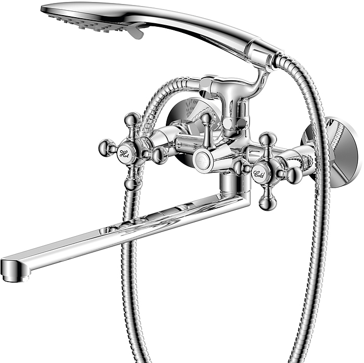 Смеситель для ванны с душем OLIVE'S GIRONA 01221GR