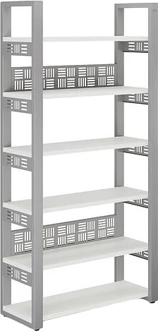 Стеллаж открытый КОБОР SO6-60/36 aluminum/premium