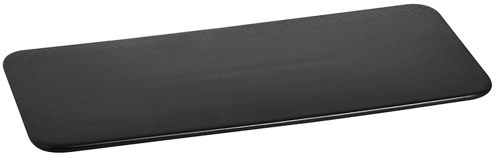 Блюдо прямоугольное Китай Corone Bushido 24081 14" 365х170х17 мм, черный