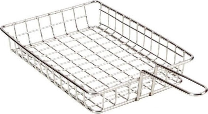Корзинка для подачи P.L. Proff Cuisine BSKR30 24х15 см h=3,5 см (нерж. сталь)