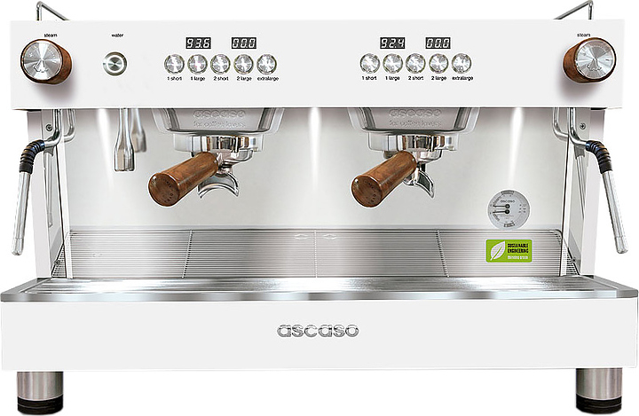 Кофемашина Ascaso Barista T One 2Gr white wood