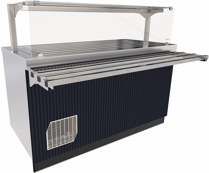 Прилавок-витрина холодильный Abat Сэйла ПВВ(Н)-70Е-05-НШ волна