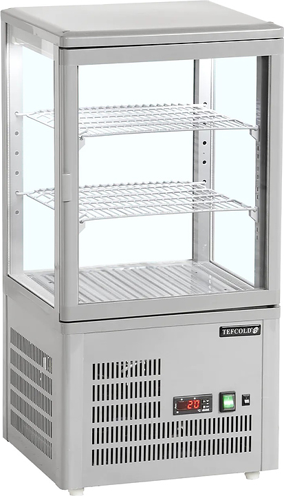 Витрина холодильная TEFCOLD UPD60 серая