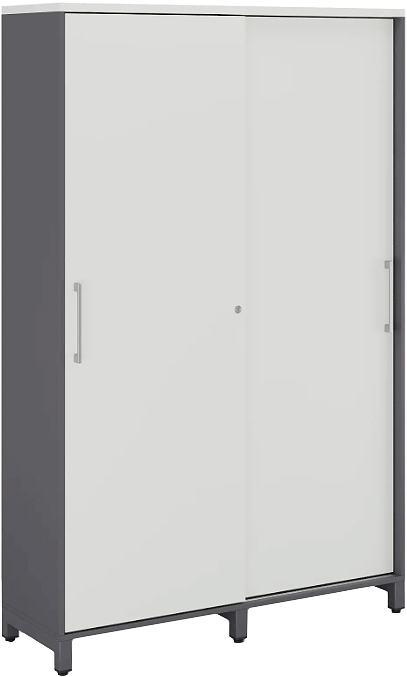 Шкаф для одежды КОБОР HKG/5-120/40/M graphite/premium