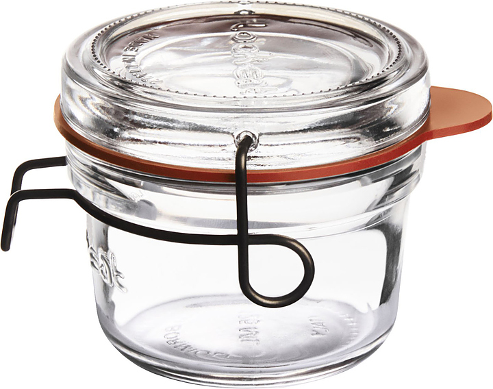 Банка с крышкой Luigi Bormioli Lock-Eat 125 мл