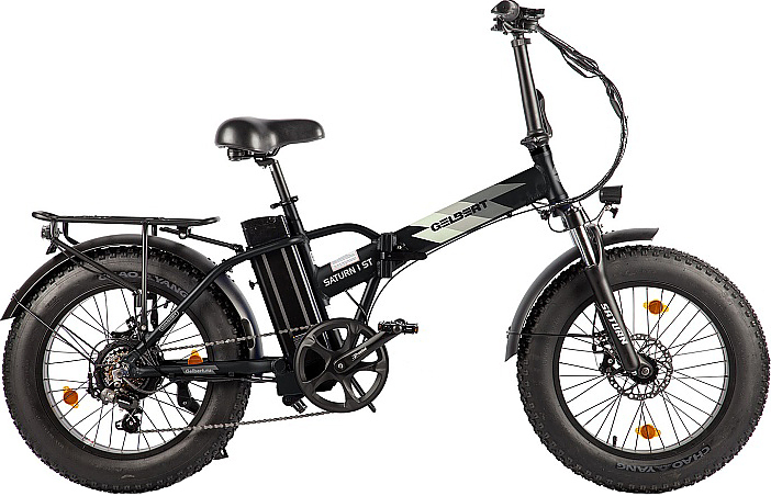 Электровелосипед GELBERT Saturn 1 ST черный