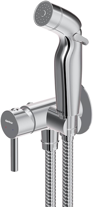 Душ гигиенический встраиваемый Damixa Option 211000000 с крючком, хром