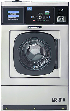 Низкоскоростная стиральная машина Girbau MS-610 (электро, Logi Pro)