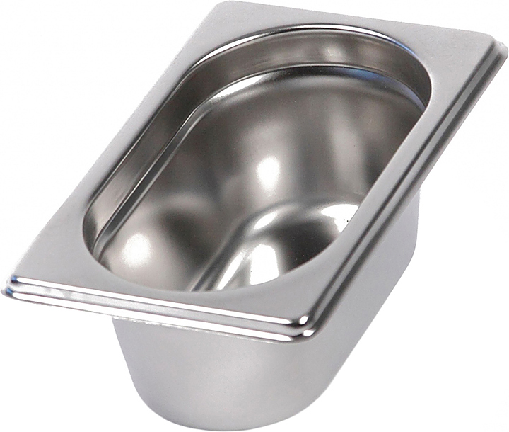 Гастроемкость Luxstahl 819-2 GN 1/9-65 (176х109х65) нерж.