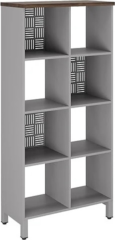 Стеллажная система КОБОР SQ-4X2 aluminum/charlston