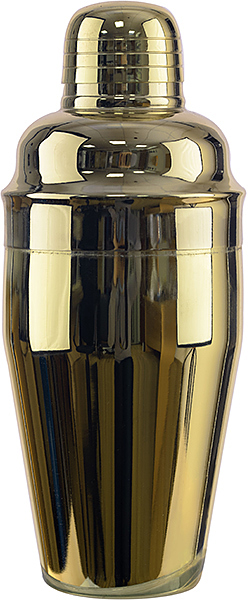 Шейкер европейский ProBar SK861050G, 0,5 л., золотой