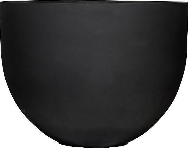 Кашпо Pottery Pots Jumbo Mila (78х59,5 см) черное