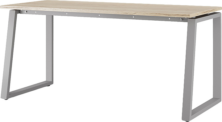 Стол компьютерный КОБОР KTS1-140/60 aluminum/natural