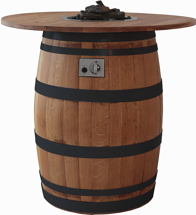 Стол-камин газовый Karma BARRIQUE PB