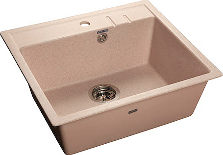 Кухонная мойка GranFest Quadro GF-Q560 светло-розовый