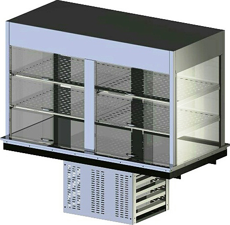 Витрина охлаждаемая Gastrolux ВCН-117/GN/О